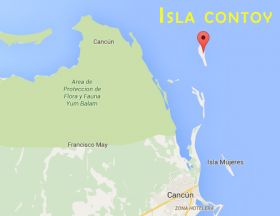 Map showing Isla Contoy – Best Places In The World To Retire – International Living