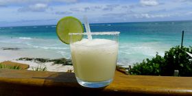 Margarita with background of Isla Mujeres – Best Places In The World To Retire – International Living