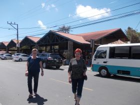 Bente Larsena and Linda Jensenon a street in El Valle de Anton – Best Places In The World To Retire – International Living