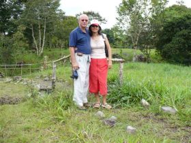 Robert and Eneida Reichert at buiding site for condos In David, Panama – Best Places In The World To Retire – International Living